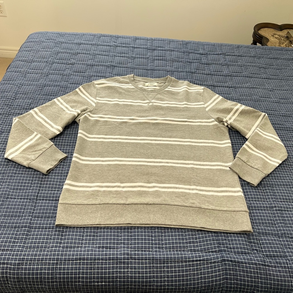 MENS stripe sweatshirt XXL